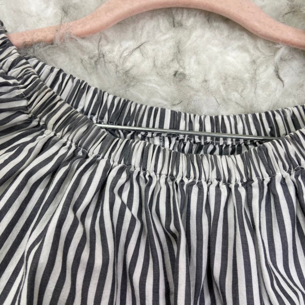 Zara Off the Shoulder Stripe Dress - Picture 9 of 10